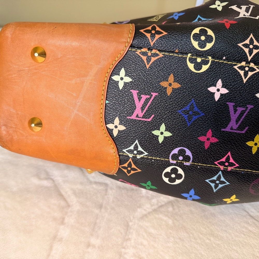 Louis Vuitton Murakami Multicolor Monogram Judy GM Bag - Picture 12 of 16